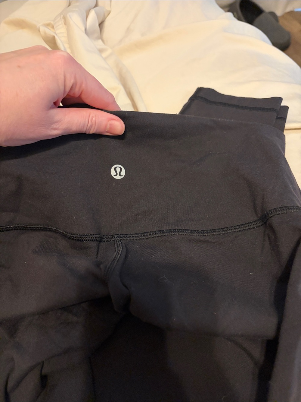 lululemon athletica women’s Black leggings- Well loved